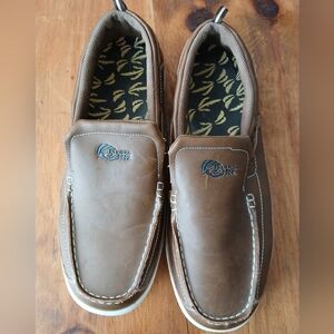 Men's ISLAND SURF Moccasins Driving Comfort Slip On Loafers Boat Shoes  Sz11